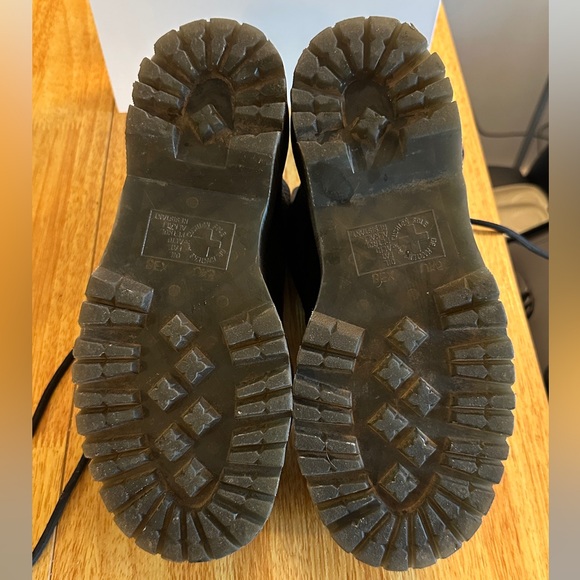 Dr. Martens Sinclair Milled Nappa Leather Platform Boots - Picture 5 of 11